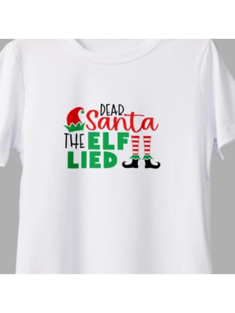 Santa elf Christmas Graphic Tee | Holiday T-Shirt | Sizes S–3X [COPY]